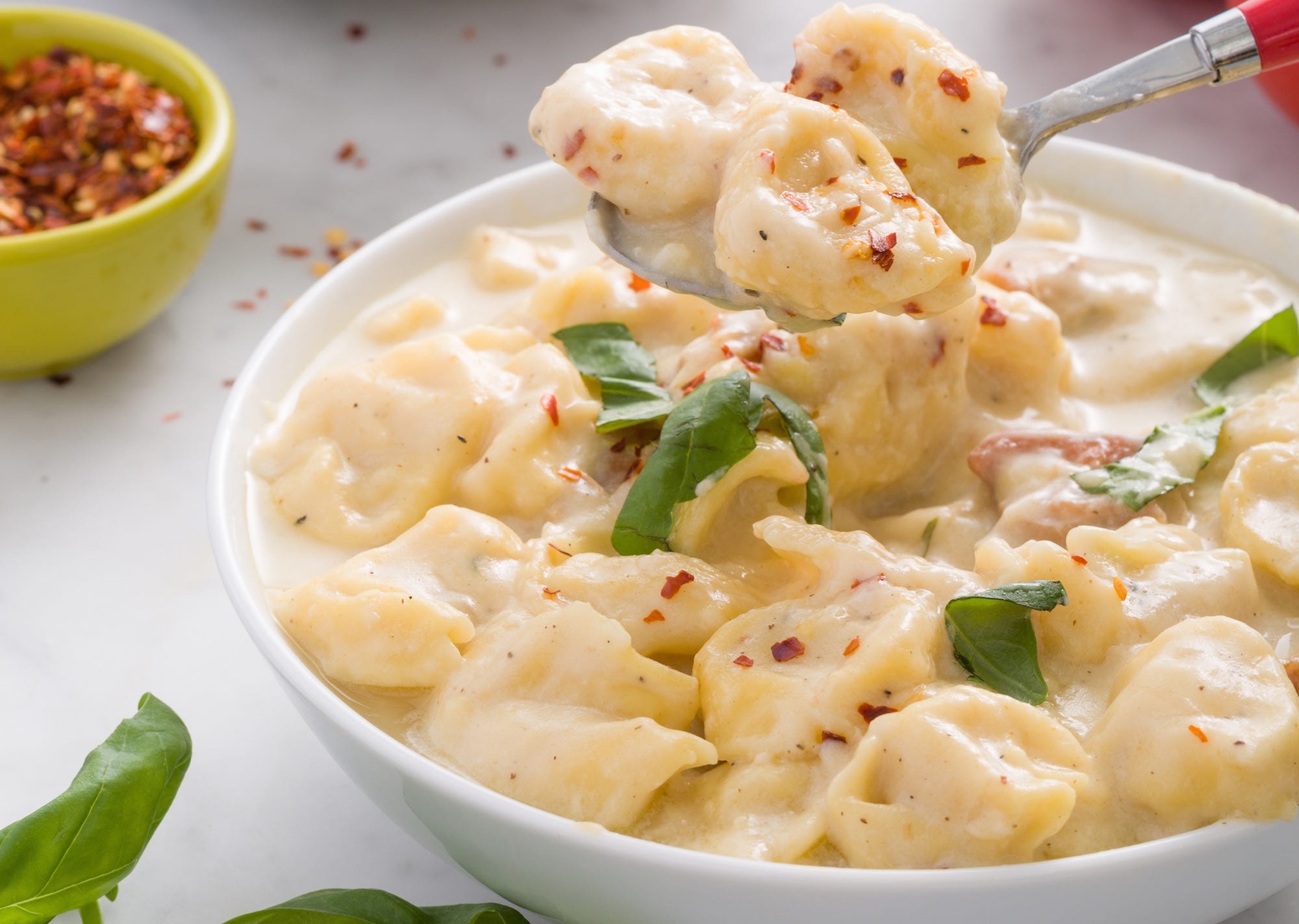 Alfredo Sauce With Potatoes