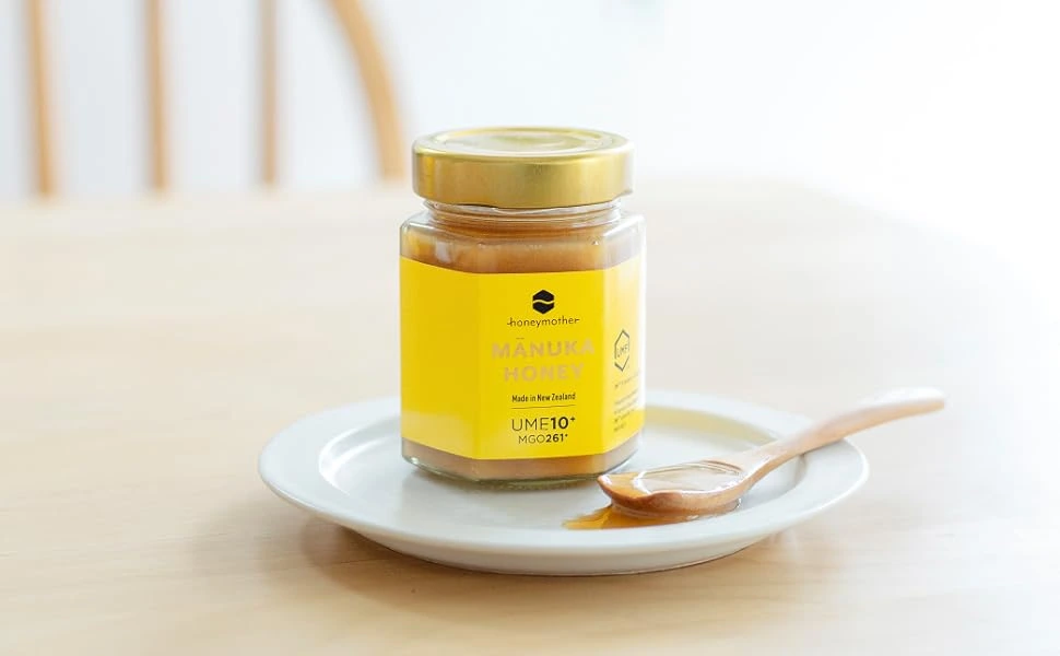 Manuka honey is on the table for daily need