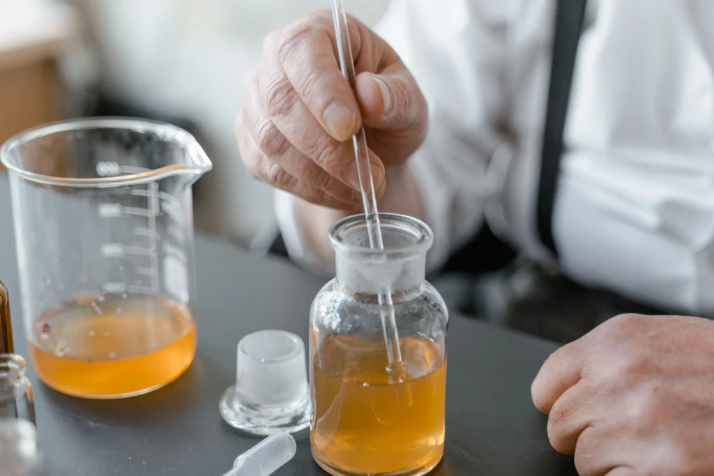 Leptosperin DHA & HMF test in the lab