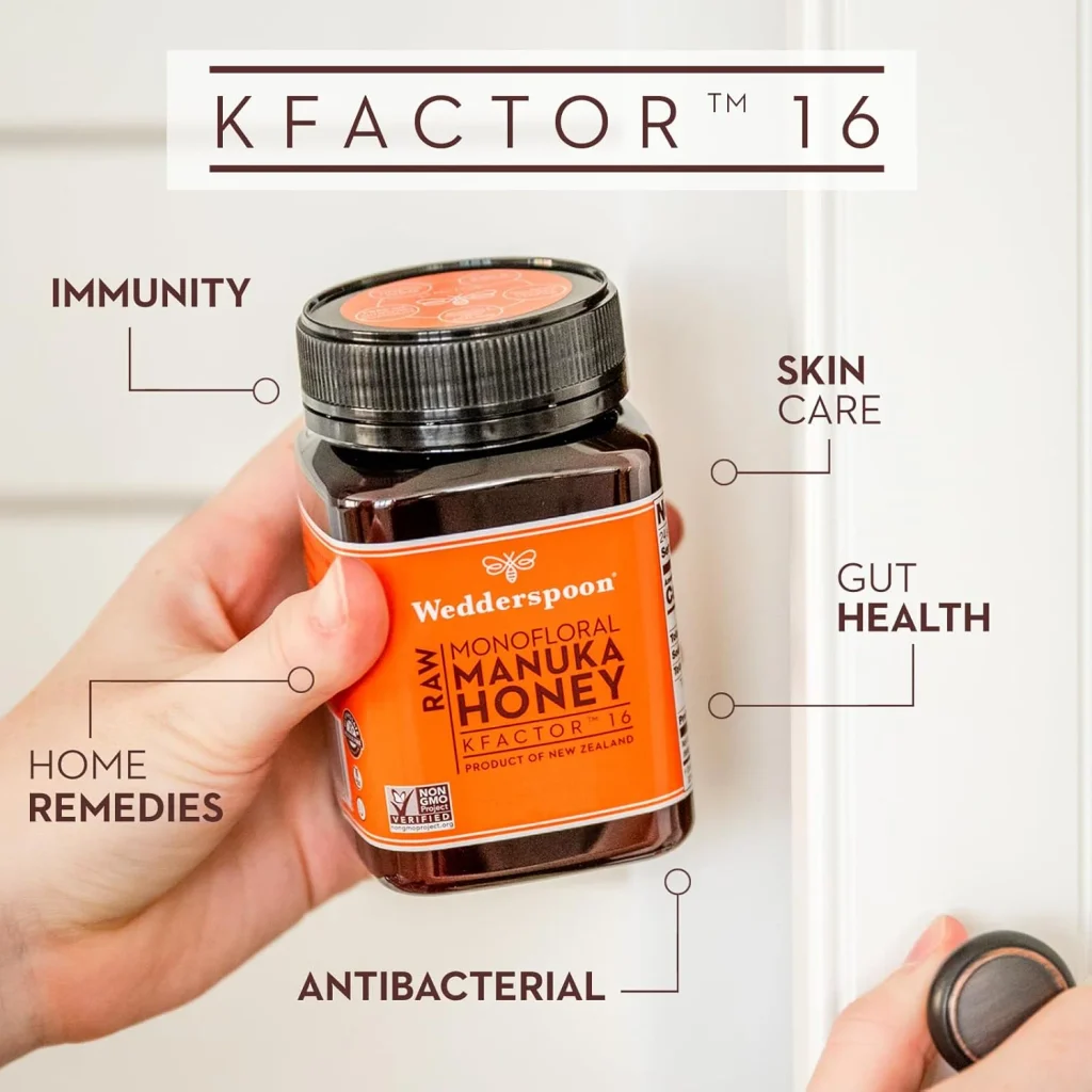 KFactor number measures Manuka pollen percentage
